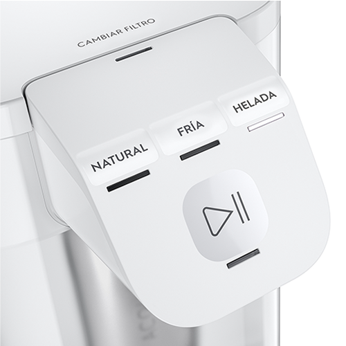 Dispensador a la red – sobremesa blanco xs